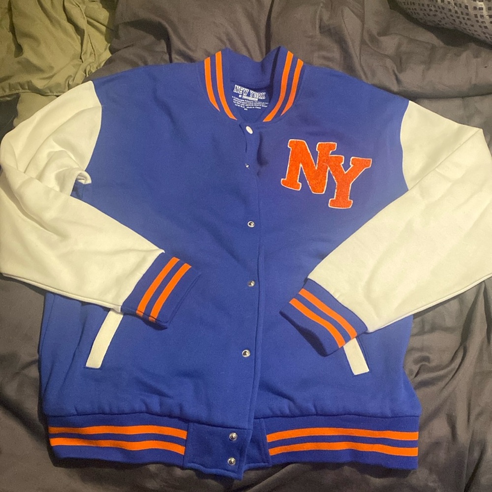 NWOT varsity jacket (unisex)